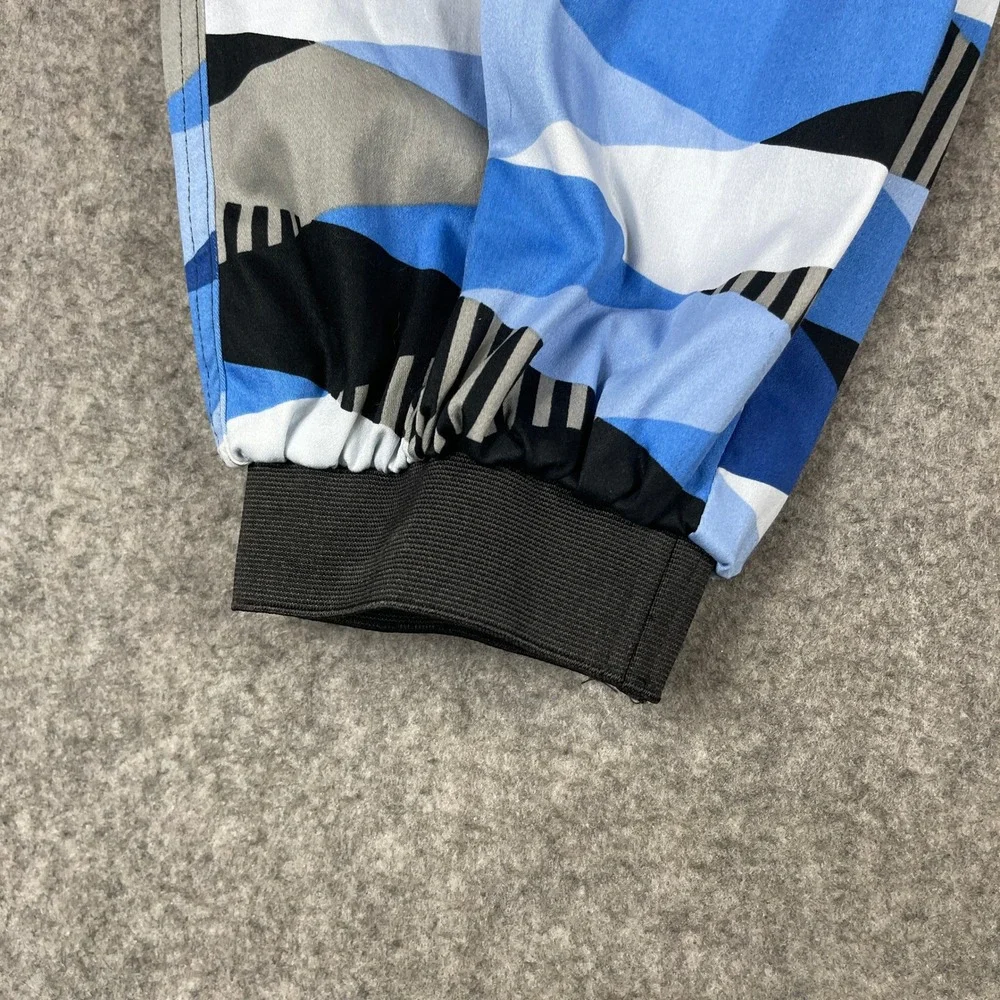 Loudmouth Golf Knickers Pants Mens 32 Abstract Geometric AOP Blue Black Grey